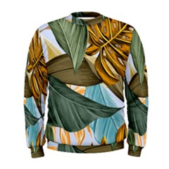 Monstera Palm Leaves Plants Men s Sweatshirt