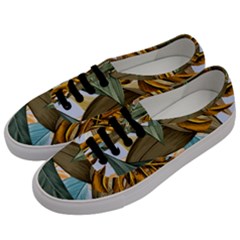 Monstera Palm Leaves Plants Men s Classic Low Top Sneakers by Paksenen