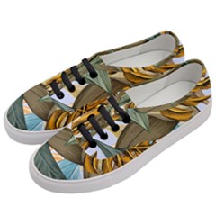 Monstera Palm Leaves Plants Women s Classic Low Top Sneakers by Paksenen