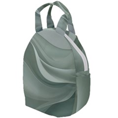 Silky Sage Abstract Elegant Print Design Travel Backpack by dflcprintsclothing