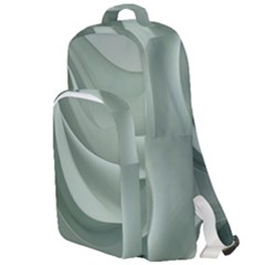 Silky Sage Abstract Elegant Print Design Double Compartment Backpack by dflcprintsclothing