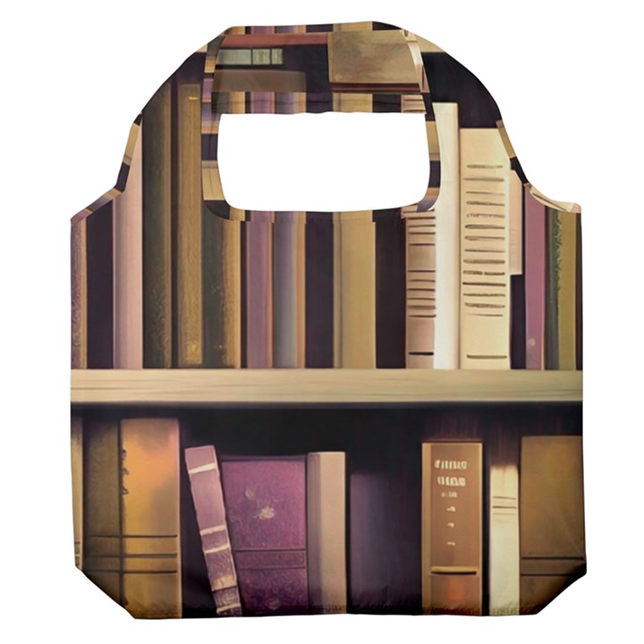 Books Bookshelves Office Fantasy Background Artwork Book Cover Apothecary Book Nook Literature Libra Premium Foldable Grocery Recycle Bag