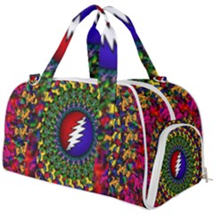 Grateful Dead Bear Pattern Burner Gym Duffle Bag