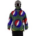 Grateful Dead Bear Pattern Men s Ski and Snowboard Waterproof Breathable Jacket View1