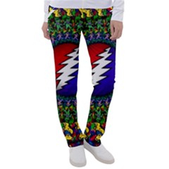 Grateful Dead Bear Pattern Women s Casual Pants