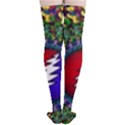 Grateful Dead Bear Pattern Thigh High Stockings View4