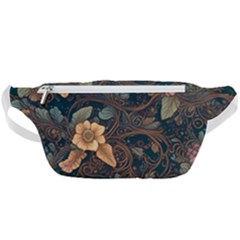 Floral Seamless Pattern Decorative Waist Bag 