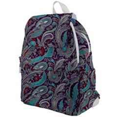 Seamless Pattern Paisley Decorative Top Flap Backpack by Paksenen