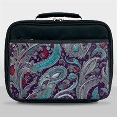 Seamless Pattern Paisley Decorative Lunch Bag by Paksenen