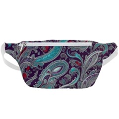 Seamless Pattern Paisley Decorative Waist Bag  by Paksenen