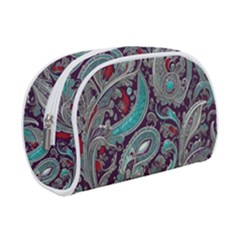 Seamless Pattern Paisley Decorative Make Up Case (small) by Paksenen