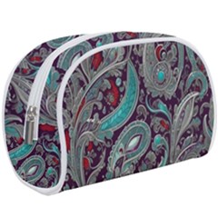 Seamless Pattern Paisley Decorative Make Up Case (large) by Paksenen