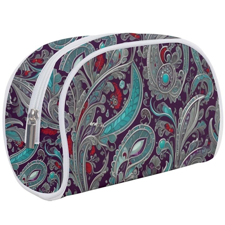 Seamless Pattern Paisley Decorative Make Up Case (Large)