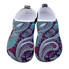 Seamless Pattern Paisley Decorative Men s Sock-style Water Shoes by Paksenen