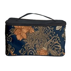 Seamless Pattern Patterns Leaves Vintage Cosmetic Storage Case