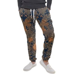 Seamless Pattern Patterns Leaves Vintage Men s Jogger Sweatpants