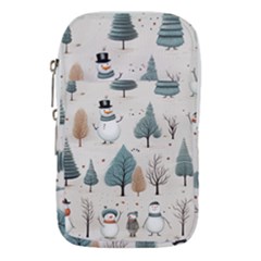 Snowman Snow Christmas Waist Pouch (small)