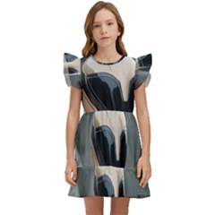 Digital Rebel  Kids  Winged Sleeve Dress