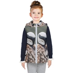 Digital Rebel (13) Kids  Hooded Puffer Vest by 1xmerch