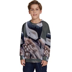 Digital Rebel (13) Kids  Crewneck Sweatshirt