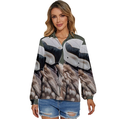 Digital Rebel (13) Women s Long Sleeve Button Up Shirt by 1xmerch