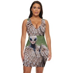 Digital Rebel (14) Draped Bodycon Dress by 1xmerch