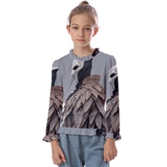 Digital Rebel (18) Kids  Frill Detail T-shirt