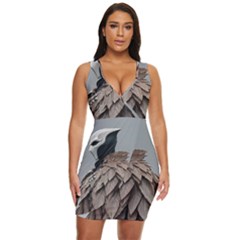 Digital Rebel (18) Draped Bodycon Dress by 1xmerch