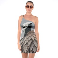 Digital Rebel (18) One Shoulder Ring Trim Bodycon Dress by 1xmerch