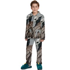 Digital Rebel (18) Kids  Long Sleeve Velvet Pajamas Set by 1xmerch