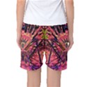 Trippy Garland Women s Basketball Shorts View2