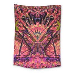 Trippy Garland Medium Tapestry by MRNStudios