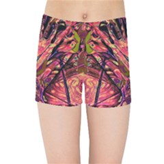 Trippy Garland Kids  Sports Shorts