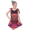 Trippy Garland Kids  Tie Up Tunic Dress View1