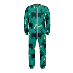 Happy Dogs Animals Pattern Onepiece Jumpsuit (kids)