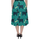 Happy Dogs Animals Pattern Classic Midi Skirt View2