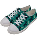 Happy Dogs Animals Pattern Women s Low Top Canvas Sneakers View2