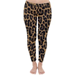 Tiger Skin Art Pattern Classic Winter Leggings