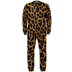 Tiger Skin Art Pattern Onepiece Jumpsuit (men)