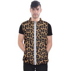 Tiger Skin Art Pattern Men s Puffer Vest