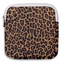 Tiger Skin Art Pattern Mini Square Pouch by Ket1n9