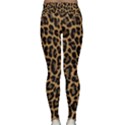 Tiger Skin Art Pattern Lightweight Velour Classic Yoga Leggings View2