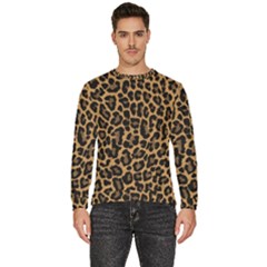 Tiger Skin Art Pattern Men s Fleece Sweatshirt