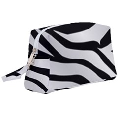 White Tiger Skin Wristlet Pouch Bag (large) by Ket1n9