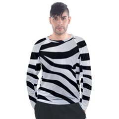 White Tiger Skin Men s Long Sleeve Raglan T-shirt