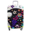 Rainbow Fun Cute Minimal Doodle Luggage Cover (Medium) View1