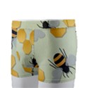 Bees Pattern Honey Bee Bug Honeycomb Honey Beehive Men s Boxer Briefs View2