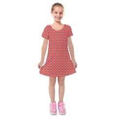 Olimedsalmn Kids  Short Sleeve Velvet Dress