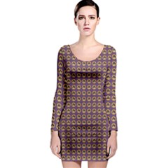 Olimedpurp Long Sleeve Bodycon Dress by snowwhitegirl