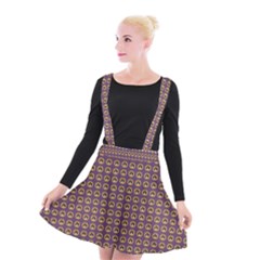 Olimedpurp Suspender Skater Skirt by snowwhitegirl